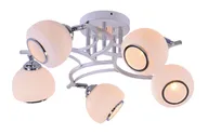 Светильник 5*60Вт E27 белый 10515/5 WH+CR SVK