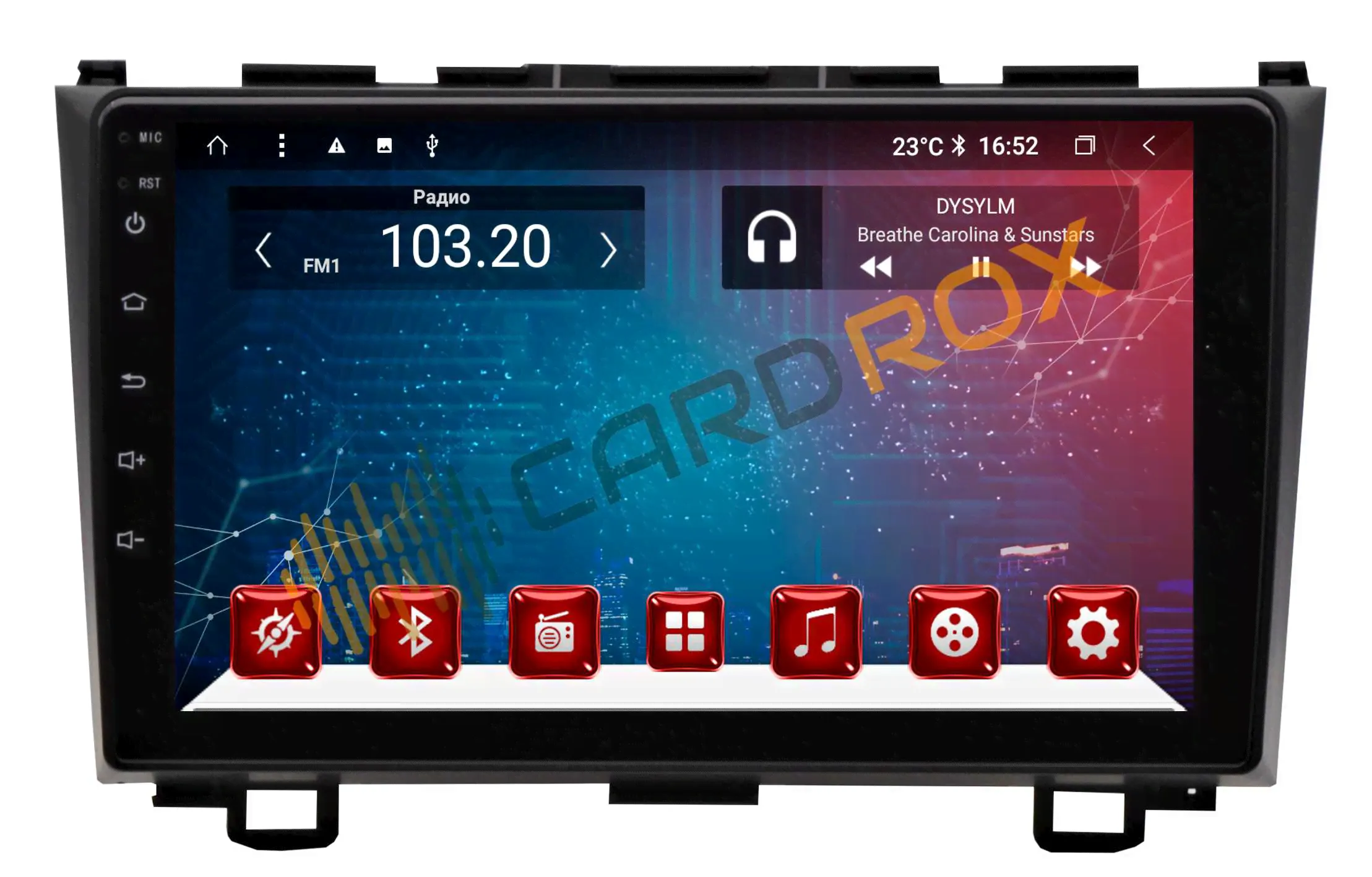 Штатное головное устройство Honda CR-V 2007-2012 на Android 10 CARDROX CD-4015M