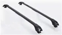 Багажник на рейлинги Tourmaline V1 для HONDA CR-V 2006-2012 III черный