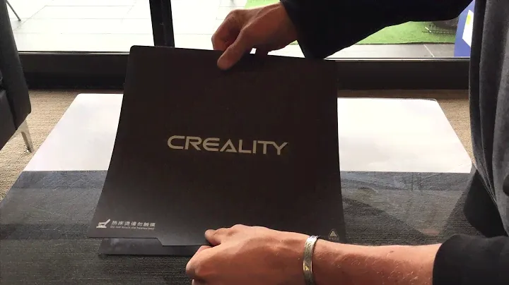 How To Install Creality3D Magnet Build Surface on CR-10