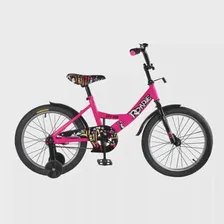 CR-B2-0118PK Детский велосипед City-Ride Roadie , рама сталь , диск 18 сталь , крылья сталь, розов