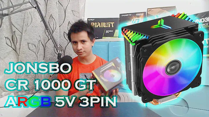 Jonsbo CR 1000 GT CPU Cooler - Unboxing - Installation - Temperature Test