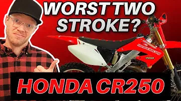 HONDA CR250 ДВУХТАКТНАЯ ПОЛОМКА — САМАЯ ХУДШАЯ двухтактная модель??