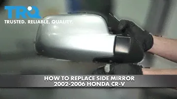 Как заменить боковое зеркало Honda CR-V 2002-2006 гг.