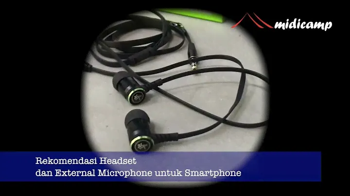 Review Mackie CR-Buds & Audio Technica ATR3350XiS sebagai microphone untuk membuat content
