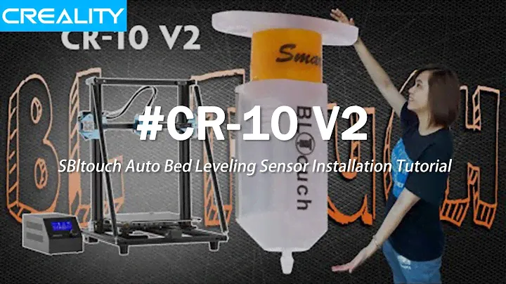 Creality CR-10 V2 Bltouch Auto Bed Leveling Sensor Installation Tutorial (2019)