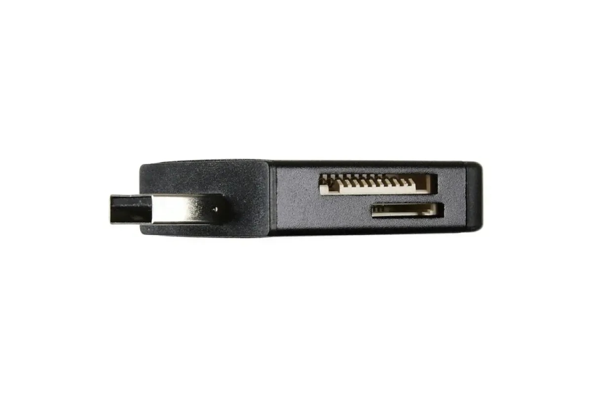 Устройство чтения карт памяти USB2.0 Buro BU-CR-3103 черный-3