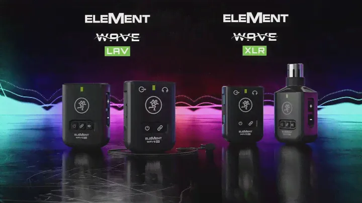 MACKIE :  CR STEALTHBAR // ELEMENT WAVE // THUMP GO