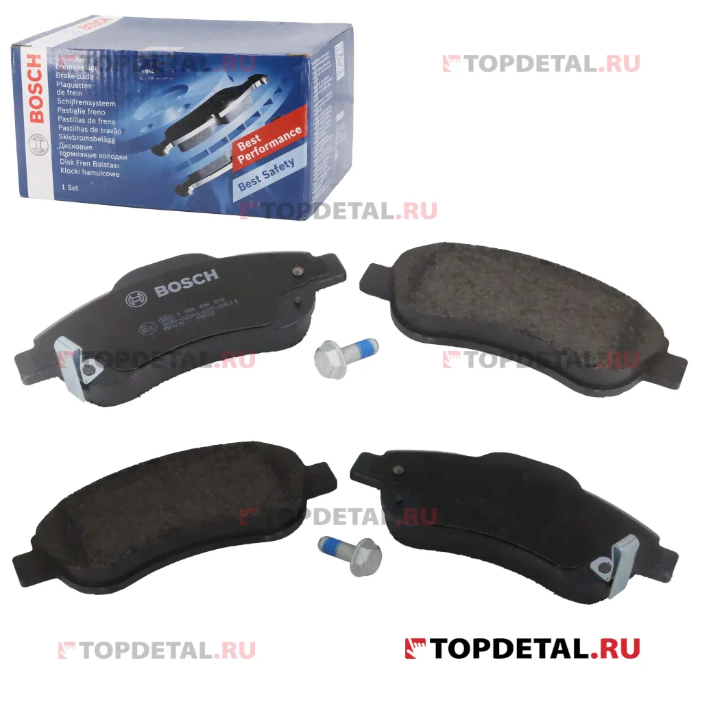 Колодки тормозные передние HONDA CR-V III 07 BOSCH-0