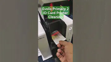 Evolis Primacy 2 ID Card Printer Cleaning #evolis #idcard #printer #01617589582