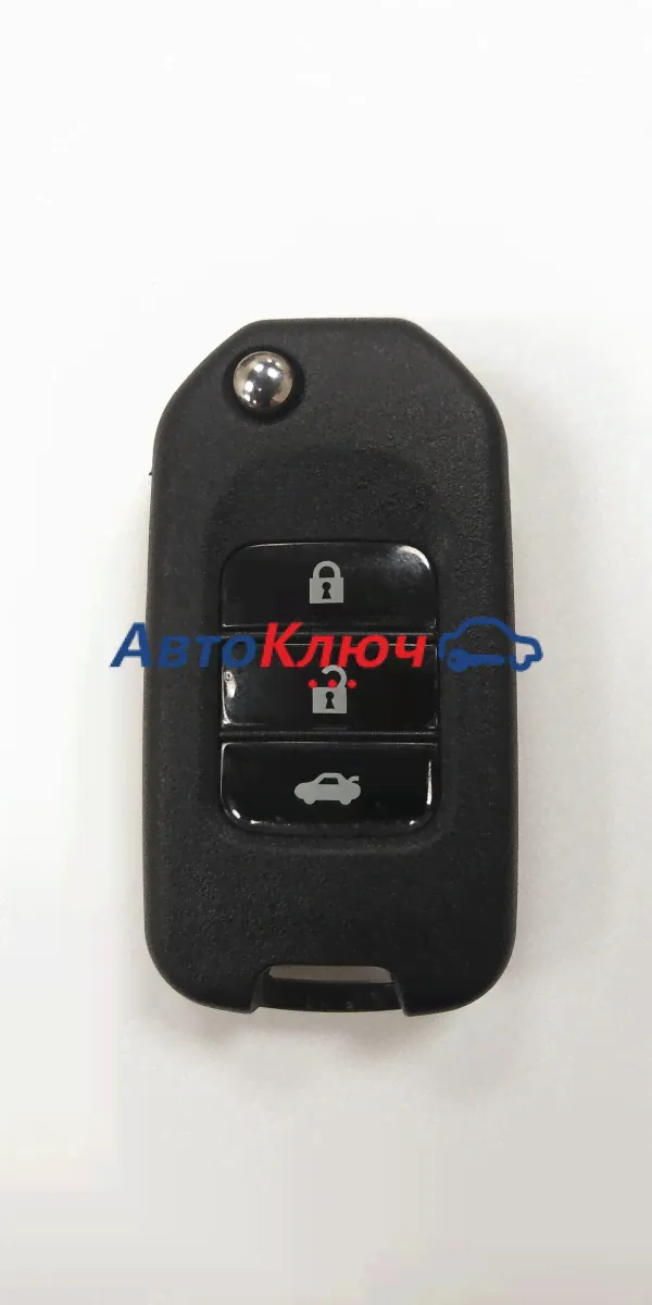 Выкидной ключ Honda CR-V 2012-2024,. 3 кнопки G-чип 433 МГц (A)-1