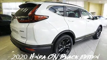 2020 Honda CRV Black Edition Exterior and Interior Walk Around