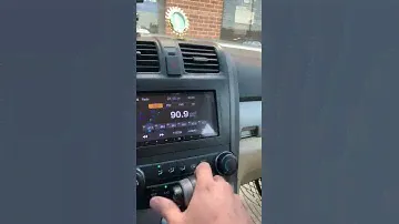 Honda CRV Apple Carplay Radio and Back Up Camera