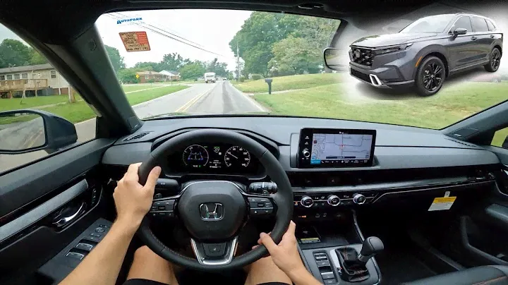 2025 Honda CR-V Sport Touring Hybrid AWD | POV Walkaround and Test Drive ASMR