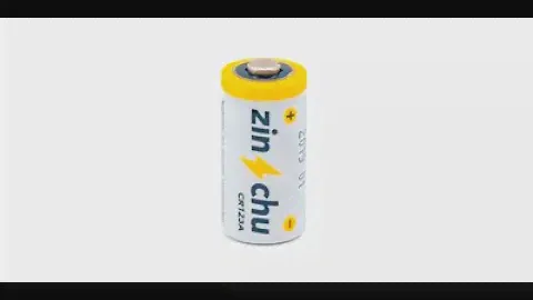 Батарейка литиевая "Zinchu", тип CR123A, 3.0В