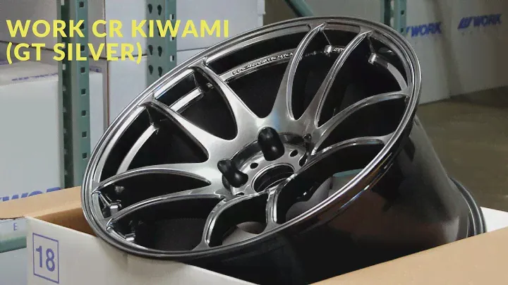 Unboxing Video - Work CR Kiwami Wheels in GT Silver