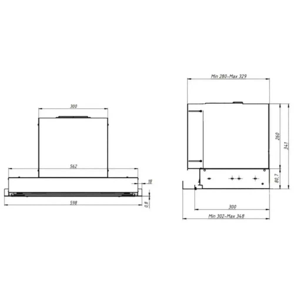 Вытяжка Franke T-FORM 60 CR