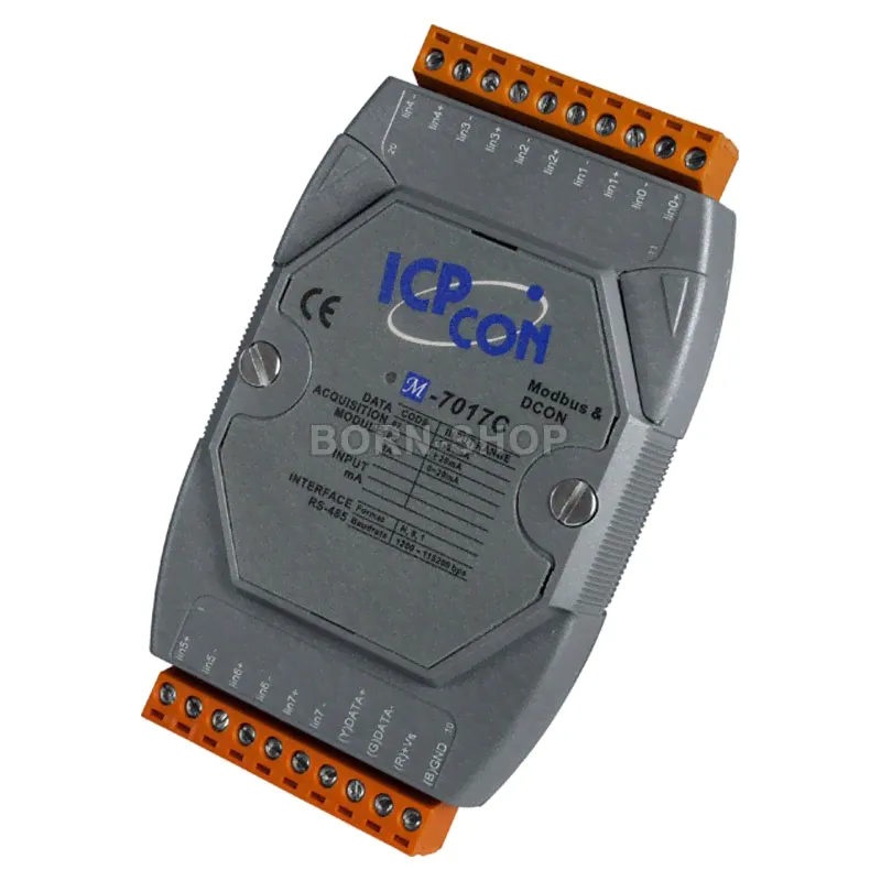 Модуль ICP DAS M-7017C-G CR 8-channel Analog