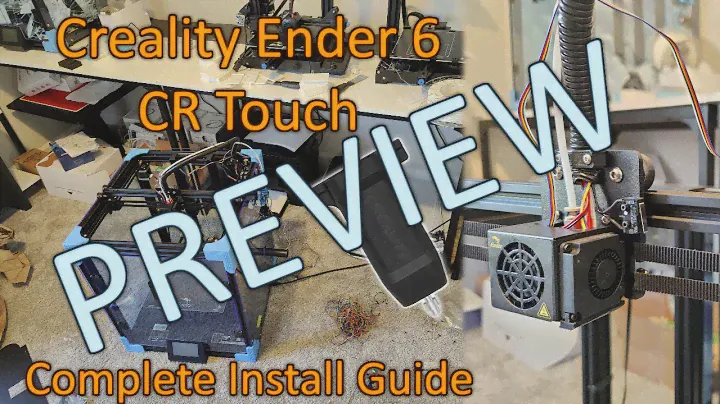 Creality Ender 6 CR Touch Install Guide Preview