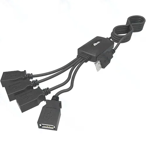 Хаб Ritmix CR-2405 Black