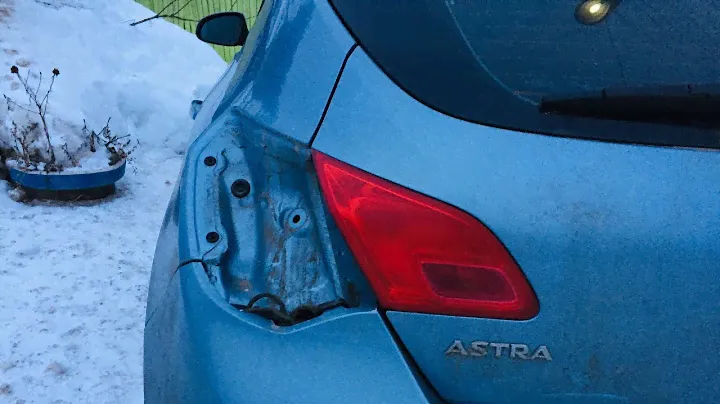 Замена заднего фонаря Opel Astra J(фонарь фирмы depo).