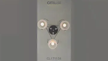 Citilux Сюзи CL171134 Люстра потолочная венге с элементами хром
