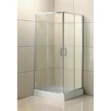 Душевой уголок BelBagno Uno UNO-195-A-2-80-P-Cr рифленое стекло
