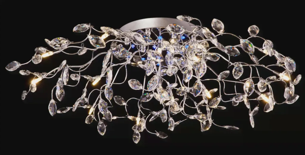 18534/16 RBP LED CR+WT (1) Люстра Veneto Luce