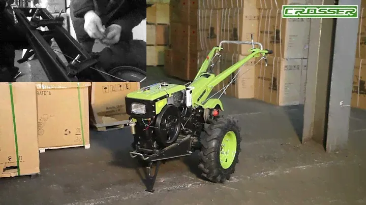 Сборка мотоблока CROSSER СR-M8