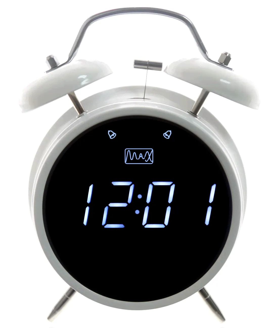 Часы-будильник MAX CR-2918 White, радио
