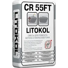 Смесь ремонтно-защитная быстротвердеющая CR 55FT 25 кг., Litokol