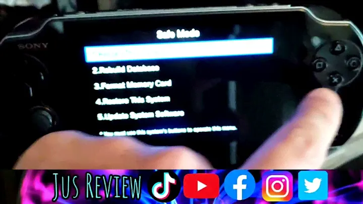PS Vita Black Screen Fix Blue/Orange Light