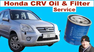 Замена масла и фильтра Honda CRV 🚗 Сервис — бензиновый двигатель K20 K24 2/2,4 литра Civic Accord