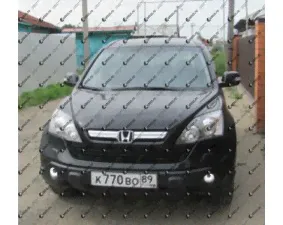 Светодиодные противотуманные фары с ангельскими глазками для Honda CR-V 3 (2007-2010)