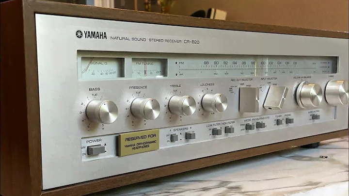 Yamaha CR-820 Натуральный звук Стерео 240 Вт - 55 Вт на канал в чистом виде для EBay