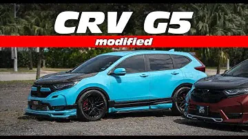 Honda CRV G5 Modified (MUGEN, Lowered, Camping etc)
