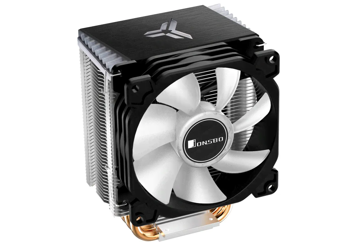 Кулер JONSBO CR-1400 LGA1366/115X/775/AM4/AM3/3+/AM2/+/FM2/+/FM1(24шт/кор, TDP 125W, PWM, 92mm ARGB Fan, 4 тепловые трубки, 4-pin) Retail-4