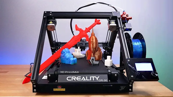 Creality CR-30 — 3D PrintMill — распаковка и настройка