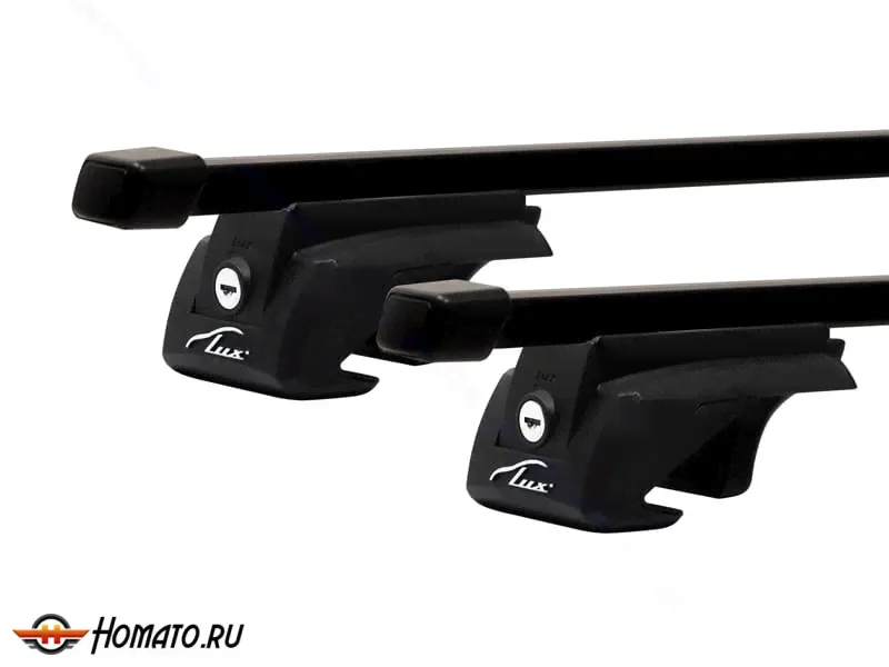 Багажник на крышу для Mazda 5 (CR) 2005-2010 | на рейлинги | LUX Классик и LUX Элегант-1