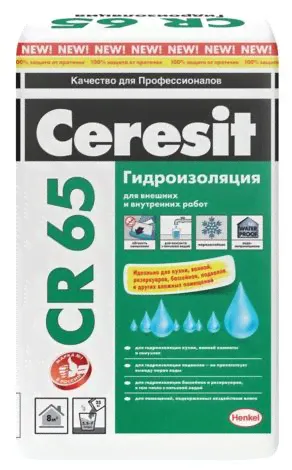 CR 65 Цементная гидроизоляционная масса 5 кг