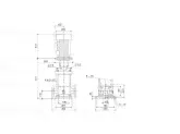 Насос вертикальный центробежный Grundfos CR 64-2-2 A-F-A-E-HQQE