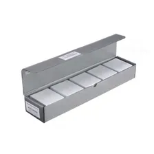 Белые карты Classic 0,5 мм для карт-принтера Evolis CR-80 (85,7 x 54 мм), (5 упаковок по 100 карт), C4002