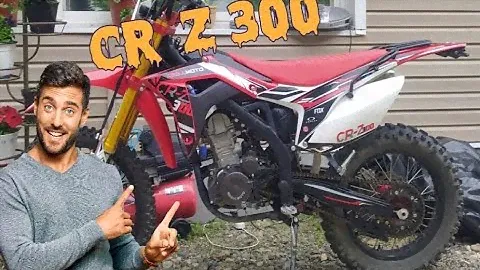 REGULMOTO CR-Z 300 мой первый мот.