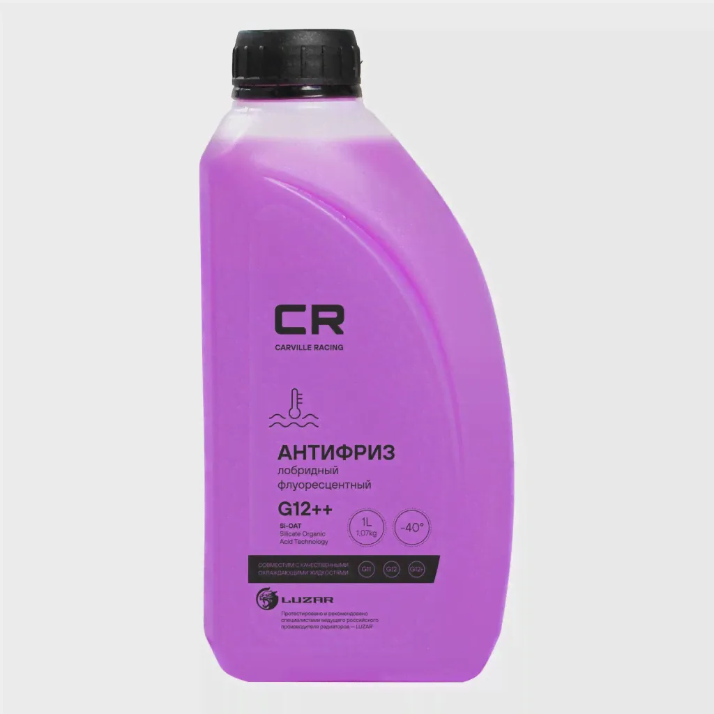 Антифриз CARVILLE RACING CR G12++ фиолетовый 1 л L2018001-0