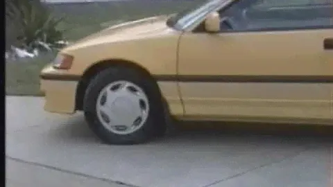 1988 Honda CRX Si - Just Picked Up From Paint Shop. 1992