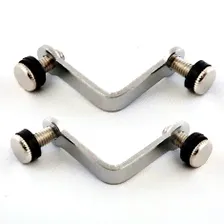 Соединитель для стеклянных витрин двойной (ART.3 CR – 1 шт, SC M4X14 CR – 2шт, GASKET – 2 шт)