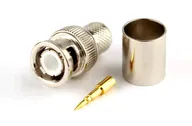 Hyperline CON-BNC-M-RG213-CR Разъем BNC для кабеля RG-213, обжимной