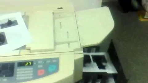Копирование на ризографе Riso CR1610ep