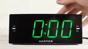 Радиобудильник HARPER HCLK   2044  Знакомство с устройством