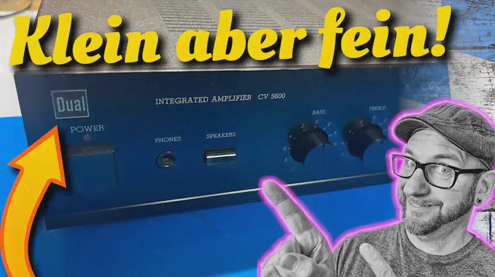 🐺 Der WOLF im SCHAFSPELZ? - Der DUAL CV 5600 VERSTÄRKER #vintagehifi #dual #verstärker #rotel